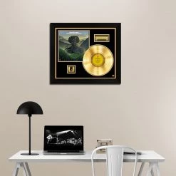Rare-T Limited Edition Frames Harold Melvin And The Bluenotes - Wake Up Everybody Gold LP Limited Signature Edition Studio Licensed Custom Frame