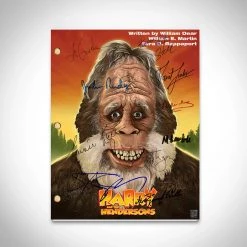 RARE-T Limited Edition Frames Harry And The Hendersons Transcript Limited Signature Edition Studio Licensed Custom Frame 14 RARE-T Limited Edition Frames Harry And The Hendersons Transcript Limited Signature Edition Studio Licensed Custom Frame