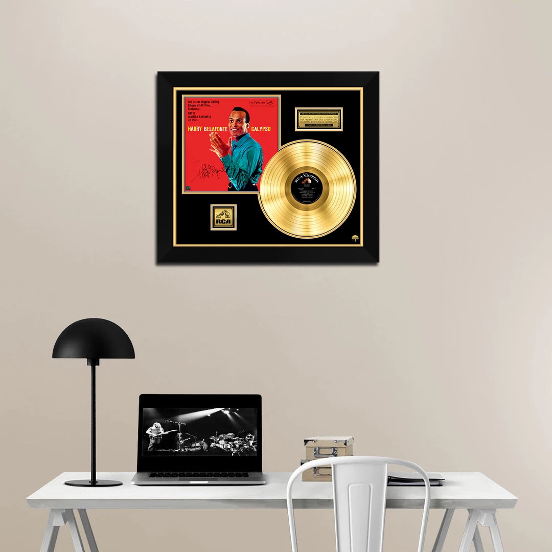 RARE-T Harry Belafonte - Calypso Gold LP Limited Signature Edition Studio Licensed Custom Frame Limited Edition Frames 2 RARE-T Harry Belafonte - Calypso Gold LP Limited Signature Edition Studio Licensed Custom Frame Limited Edition Frames