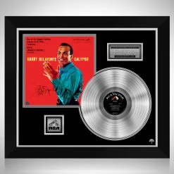 RARE-T Harry Belafonte - Calypso Platinum LP Limited Signature Edition Studio Licensed Custom Frame