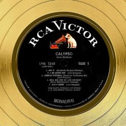 RARE-T Harry Belafonte - Calypso Gold LP Limited Signature Edition Studio Licensed Custom Frame Limited Edition Frames 14 RARE-T Harry Belafonte - Calypso Gold LP Limited Signature Edition Studio Licensed Custom Frame Limited Edition Frames