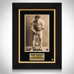 RARE-T Limited Edition Frames Harry Houdini Photo Limited Signature Edition Studio Licensed Custom Frame