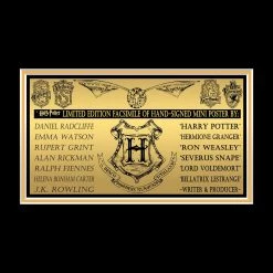 RARE-T Limited Edition Frames Harry Potter Hogwarts Logo Mini Poster Limited Signature Edition Studio Licensed Custom Frame 13 RARE-T Limited Edition Frames Harry Potter Hogwarts Logo Mini Poster Limited Signature Edition Studio Licensed Custom Frame