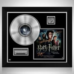 RARE-T Harry Potter Prisoner Of Azkaban Platinum LP Limited Signature Edition Custom Frame
