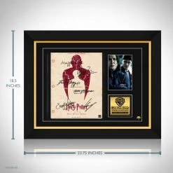 RARE-T Harry Potter And The Half Blood Prince Script Limited Signature Edition Studio Licensed Custom Frame