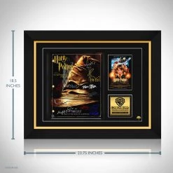 RARE-T Limited Edition Frames Harry Potter And The Sorcerer’s Stone Limited Signature Edition Studio Licensed Script Custom Frame