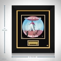 RARE-T Limited Edition Frames Harry Styles Fine Line LP Cover Limited Signature Edition Studio Licensed Custom Frame