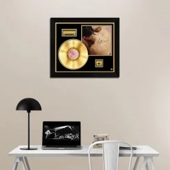RARE-T Harry Styles - Self-Titled Gold LP Limited Signature Edition Studio Licensed Custom Frame Limited Edition Frames
