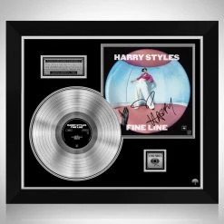 RARE-T Harry Styles Fine Line Platinum LP Limited Signature Edition Studio Licensed Custom Frame