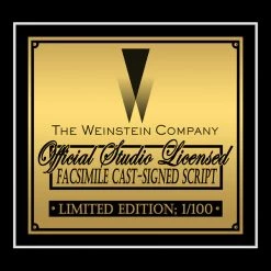 RARE-T Hateful Eight Script Limited Signature Edition Studio Licensed Custom Frame