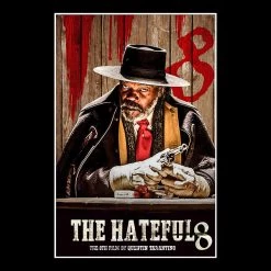 RARE-T Hateful Eight Script Limited Signature Edition Studio Licensed Custom Frame
