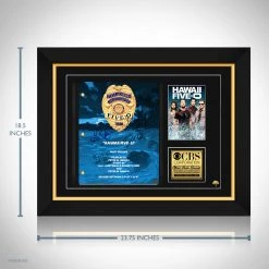 RARE-T Limited Edition Frames Hawaii Five-O 2010 Script Limited Signature Edition Studio Licensed Custom Frame