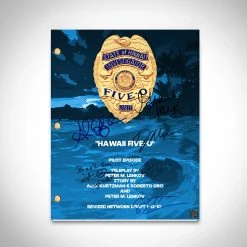RARE-T Limited Edition Frames Hawaii Five-O 2010 Script Limited Signature Edition Studio Licensed Custom Frame
