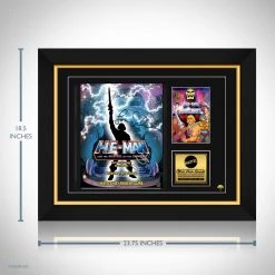 RARE-T He-Man And The Masters Of The Universe Script Limited Signature Edition Studio Licensed Custom Frame Limited Edition Frames
