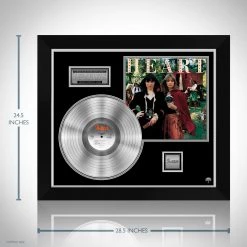 RARE-T Heart - Little Queen Platinum LP Limited Signature Edition Studio Licensed Custom Frame 13 RARE-T Heart - Little Queen Platinum LP Limited Signature Edition Studio Licensed Custom Frame