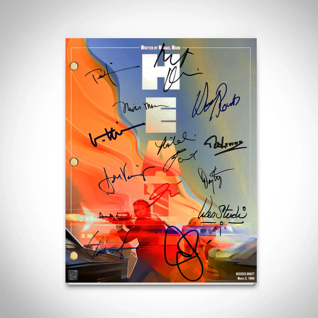 RARE-T Heat Script Limited Signature Edition Studio Licensed Custom Frame 2 RARE-T Heat Script Limited Signature Edition Studio Licensed Custom Frame