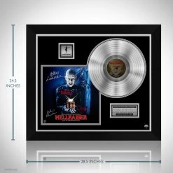 Rare-T Hellraiser - Original Motion Picture Soundtrack Platinum LP Limited Signature Edition Studio Licensed Custom Frame