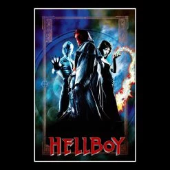 RARE-T Hellboy (2004) Script Limited Signature Edition Studio Licensed Custom Frame Limited Edition Frames