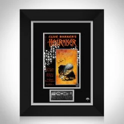 RARE-T Hellraiser #1 Limited Signature Edition Comic Book Cover Art Custom Frame Limited Edition Frames