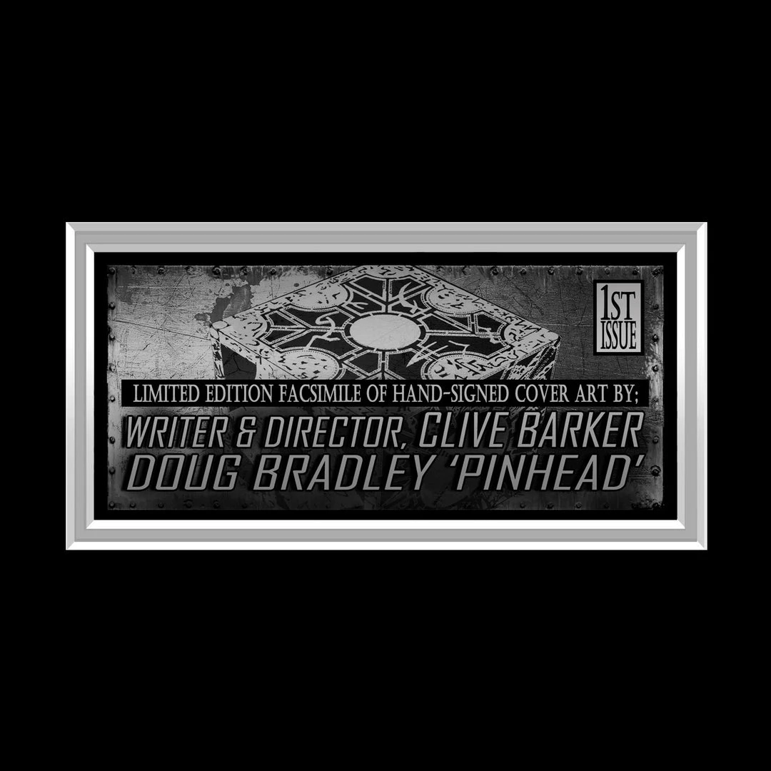 RARE-T Hellraiser #1 Limited Signature Edition Comic Book Cover Art Custom Frame Limited Edition Frames 4 RARE-T Hellraiser #1 Limited Signature Edition Comic Book Cover Art Custom Frame Limited Edition Frames