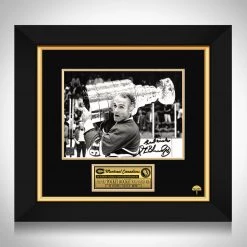 RARE-T Sports Memorabilia Montreal Canadiens Henri Richard Photo Limited Signature Edition Studio Licensed Custom Frame