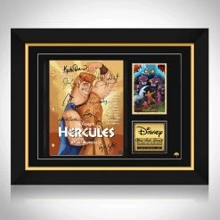 RARE-T Limited Edition Frames Hercules 1997 Script Limited Signature Edition Studio Licensed Custom Frame