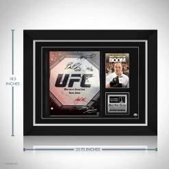 RARE-T Sports Memorabilia Here Comes The Boom Transcript Limited Signature Edition Studio Licensed Custom Frame