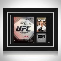 RARE-T Sports Memorabilia Here Comes The Boom Transcript Limited Signature Edition Studio Licensed Custom Frame
