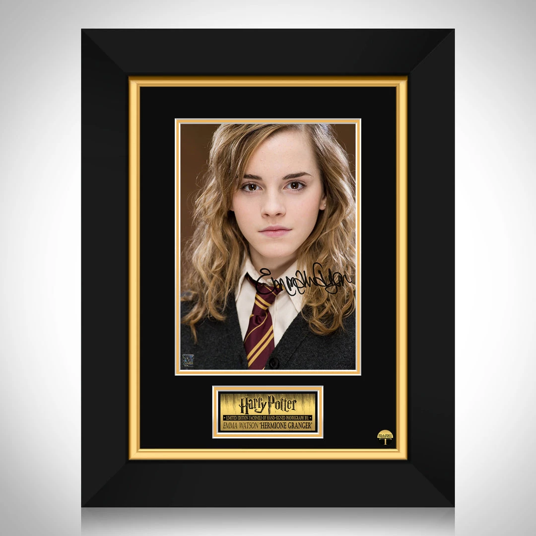 RARE-T Harry Potter - Hermione Photo Limited Signature Edition Studio Licensed Custom Frame 1 RARE-T Harry Potter - Hermione Photo Limited Signature Edition Studio Licensed Custom Frame