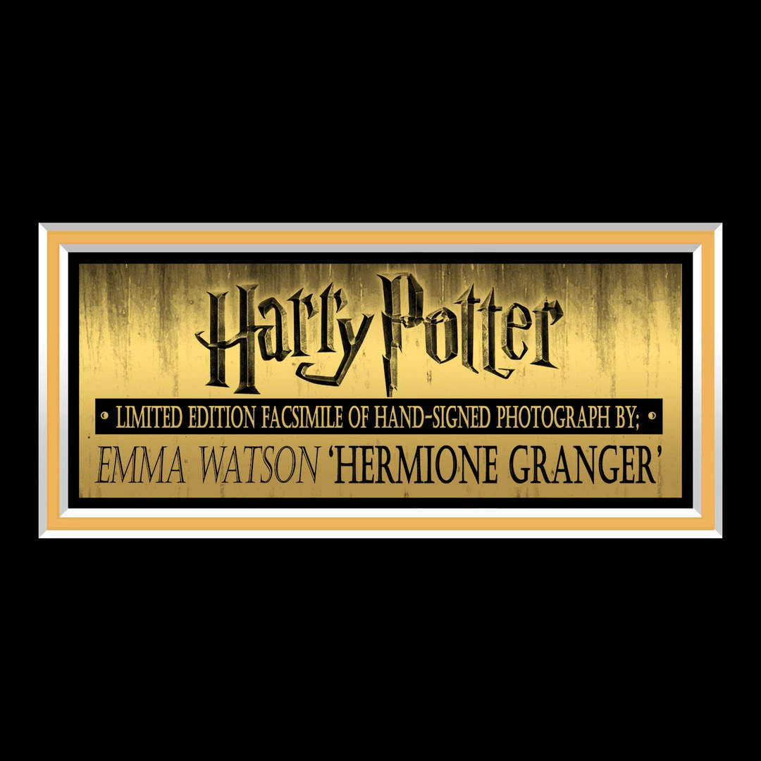 RARE-T Harry Potter - Hermione Photo Limited Signature Edition Studio Licensed Custom Frame 5 RARE-T Harry Potter - Hermione Photo Limited Signature Edition Studio Licensed Custom Frame