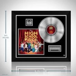 RARE-T Limited Edition Frames High School Musical - Original TV Movie Soundtrack Platinum LP Limited Signature Edition Studio Licensed Custom Frame 14 RARE-T Limited Edition Frames High School Musical - Original TV Movie Soundtrack Platinum LP Limited Signature Edition Studio Licensed Custom Frame