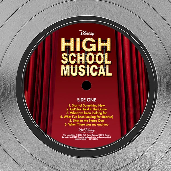 RARE-T Limited Edition Frames High School Musical - Original TV Movie Soundtrack Platinum LP Limited Signature Edition Studio Licensed Custom Frame 7 RARE-T Limited Edition Frames High School Musical - Original TV Movie Soundtrack Platinum LP Limited Signature Edition Studio Licensed Custom Frame
