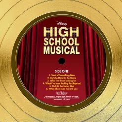 RARE-T Limited Edition Frames High School Musical - Original TV Movie Soundtrack Gold LP Limited Signature Edition Studio Licensed Custom Frame 18 RARE-T Limited Edition Frames High School Musical - Original TV Movie Soundtrack Gold LP Limited Signature Edition Studio Licensed Custom Frame