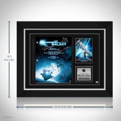 RARE-T Limited Edition Frames The Hitchhiker’s Guide To The Galaxy Script Limited Signature Edition Studio Licensed Custom Frame