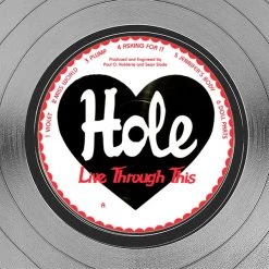 RARE-T Limited Edition Frames Hole - Live Through This Platinum Limited Signature Edition Studio Licensed Custom Frame