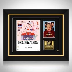 RARE-T Home Alone- Limited Signature Edition Studio Licensed Script Custom Frame Limited Edition Frames