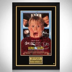 RARE-T Home Alone Mini Poster Limited Signature Edition Studio Licensed Custom Frame