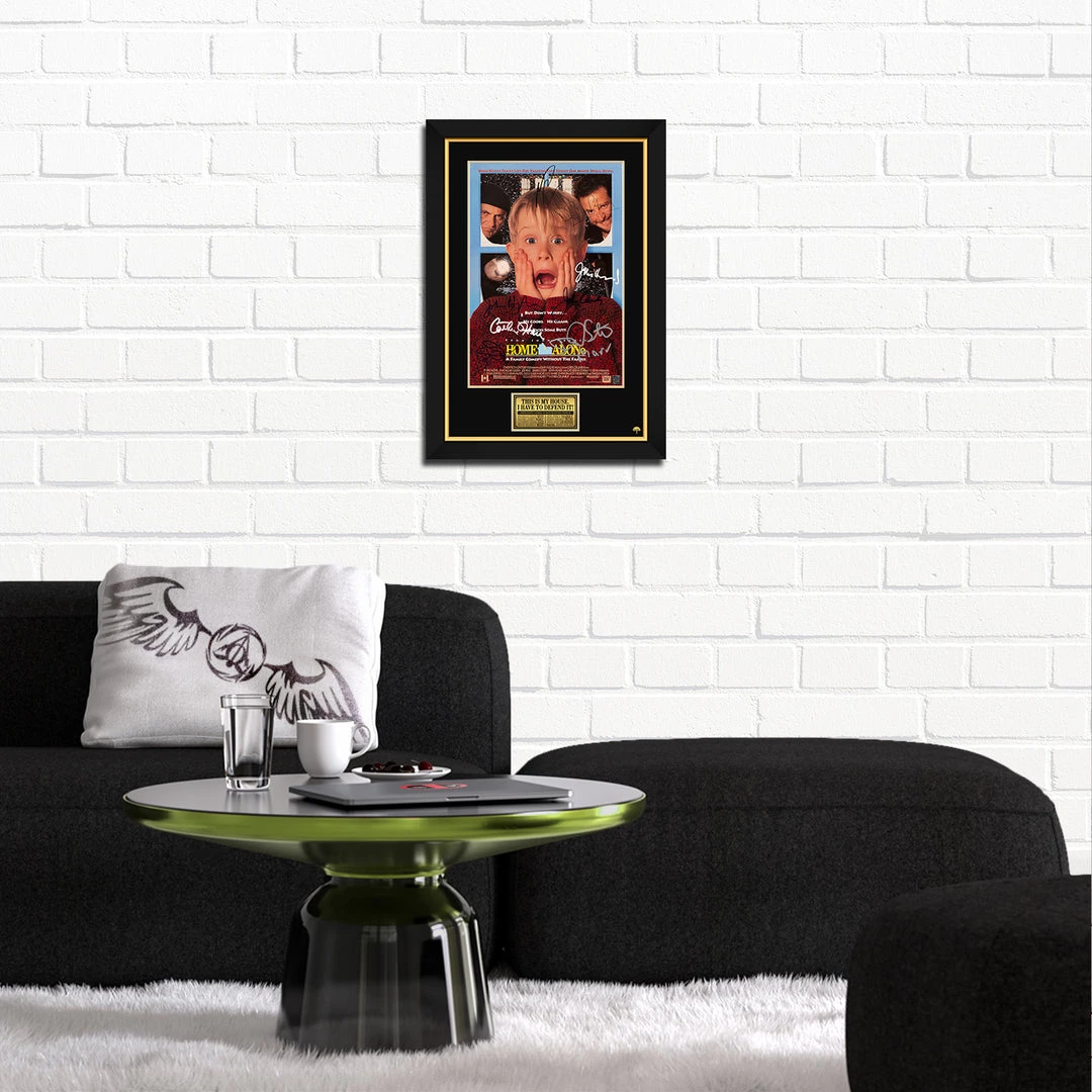 RARE-T Home Alone Mini Poster Limited Signature Edition Studio Licensed Custom Frame 2 RARE-T Home Alone Mini Poster Limited Signature Edition Studio Licensed Custom Frame