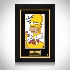 RARE-T The Simpsons - Homer Limited Signature Edition Studio Licensed Photo Custom Frame Limited Edition Frames