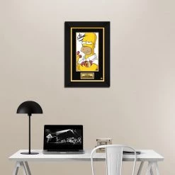 RARE-T The Simpsons - Homer Limited Signature Edition Studio Licensed Photo Custom Frame Limited Edition Frames