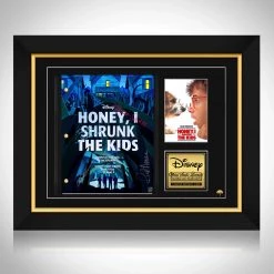 RARE-T Honey I Shrunk The Kids Script Limited Signature Edition Studio Licensed Custom Frame Limited Edition Frames