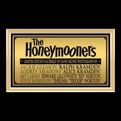 RARE-T Honeymooners 1956 Photo Limited Signature Edition Studio Licensed Custom Frame Limited Edition Frames