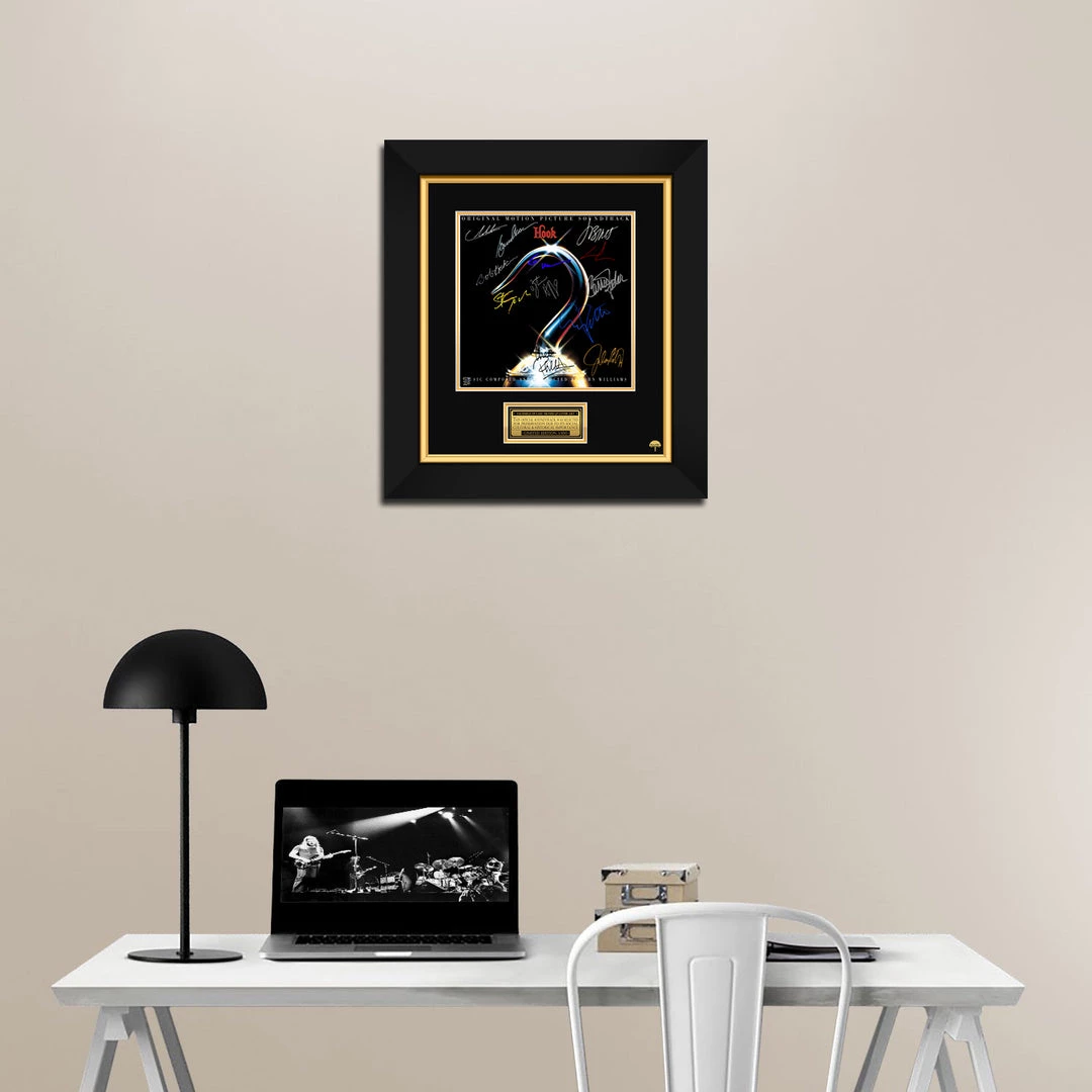 RARE-T Limited Edition Frames Hook! - Original Motion Picture Soundtrack LP Cover Limited Signature Edition Studio Licensed Custom Frame 2 RARE-T Limited Edition Frames Hook! - Original Motion Picture Soundtrack LP Cover Limited Signature Edition Studio Licensed Custom Frame