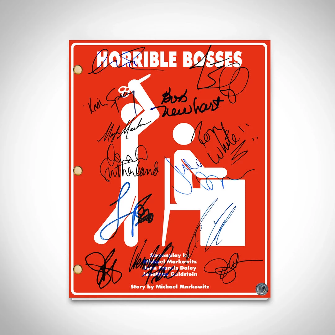 RARE-T Horrible Bosses Script Limited Signature Edition Studio Licensed Custom Frame Limited Edition Frames 4 RARE-T Horrible Bosses Script Limited Signature Edition Studio Licensed Custom Frame Limited Edition Frames