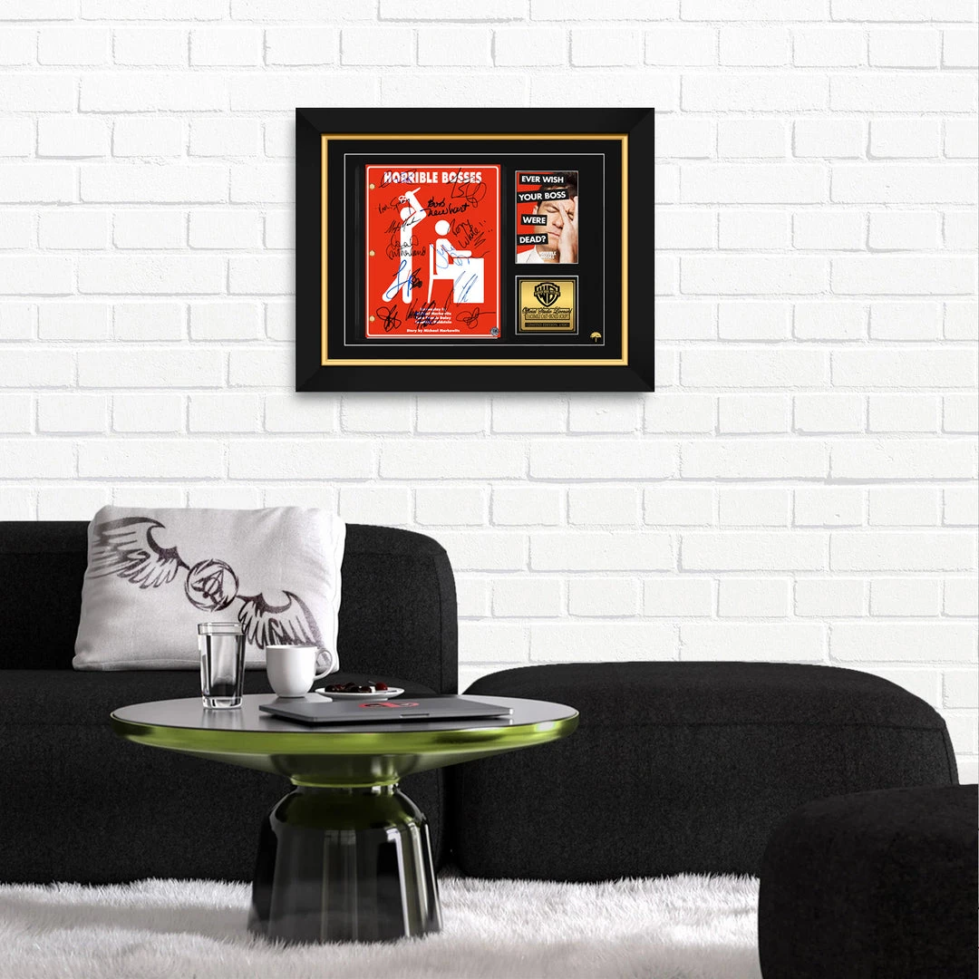 RARE-T Horrible Bosses Script Limited Signature Edition Studio Licensed Custom Frame Limited Edition Frames 2 RARE-T Horrible Bosses Script Limited Signature Edition Studio Licensed Custom Frame Limited Edition Frames