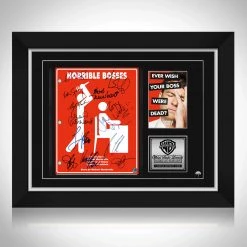 RARE-T Horrible Bosses Script Limited Signature Edition Studio Licensed Custom Frame Limited Edition Frames 23 RARE-T Horrible Bosses Script Limited Signature Edition Studio Licensed Custom Frame Limited Edition Frames