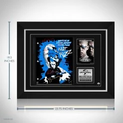 RARE-T Hot Fuzz Script Limited Signature Edition Studio Licensed Custom Frame Limited Edition Frames