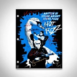 RARE-T Hot Fuzz Script Limited Signature Edition Studio Licensed Custom Frame Limited Edition Frames