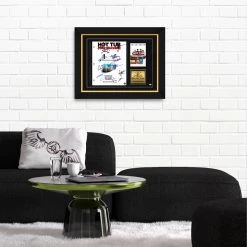 RARE-T Hot Tub Time Machine Script Limited Signature Edition Studio Licensed Custom Frame