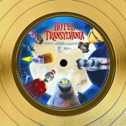 RARE-T Limited Edition Frames Hotel Transylvania - Soundtrack Gold LP Limited Signature Edition Studio Licensed Custom Frame